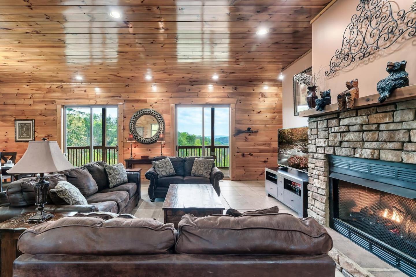 Top Mtn Views, Hottub, Games, 4 Suites, Pets Севьервилл Экстерьер фото