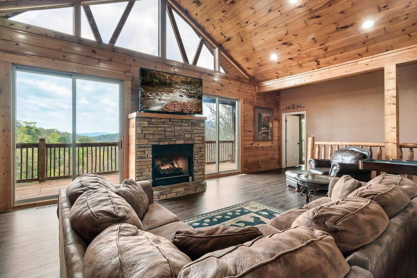Top Mtn Views, Hottub, Games, 4 Suites, Pets Севьервилл Экстерьер фото